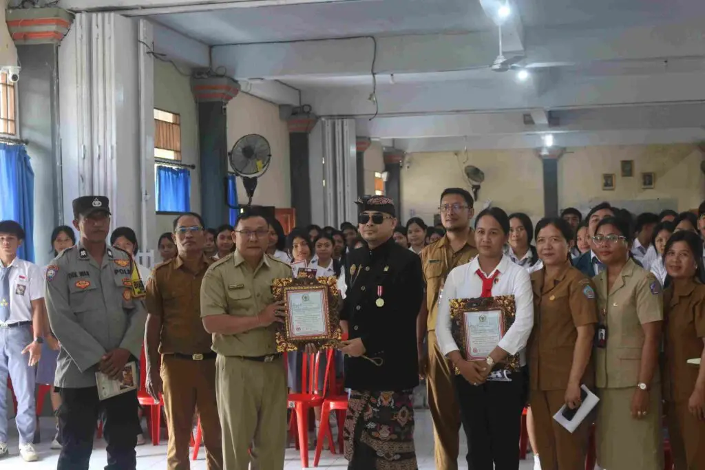 Kunjungan Kerja dan Sosialisasi oleh Anggota Komite I Bidang Hukum dan Badan Akuntabilitas Publik DPD RI Provinsi Bali, Dr. Shri I Gusti Ngurah Arya Wedakarna M WS III, S.E. (M.Tru), M.Si.