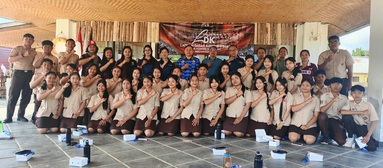 SMA Negeri 1 Abiansemal Gelar Latihan Dasar Kepemimpinan (LDK) OSIS Periode 2026/2027