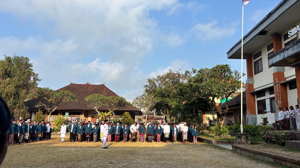 SMAN 1 Abiansemal Gelar Upacara Peringatan Hari Kesaktian Pancasila 2026